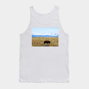 Buffalo and the Rocky Mountains Tank Top